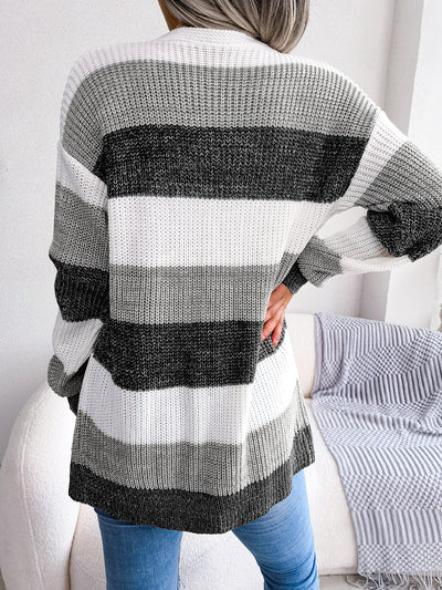 Harbor Stripe Cardigan