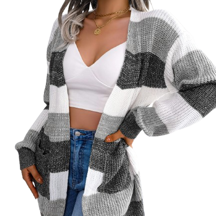 Harbor Stripe Cardigan