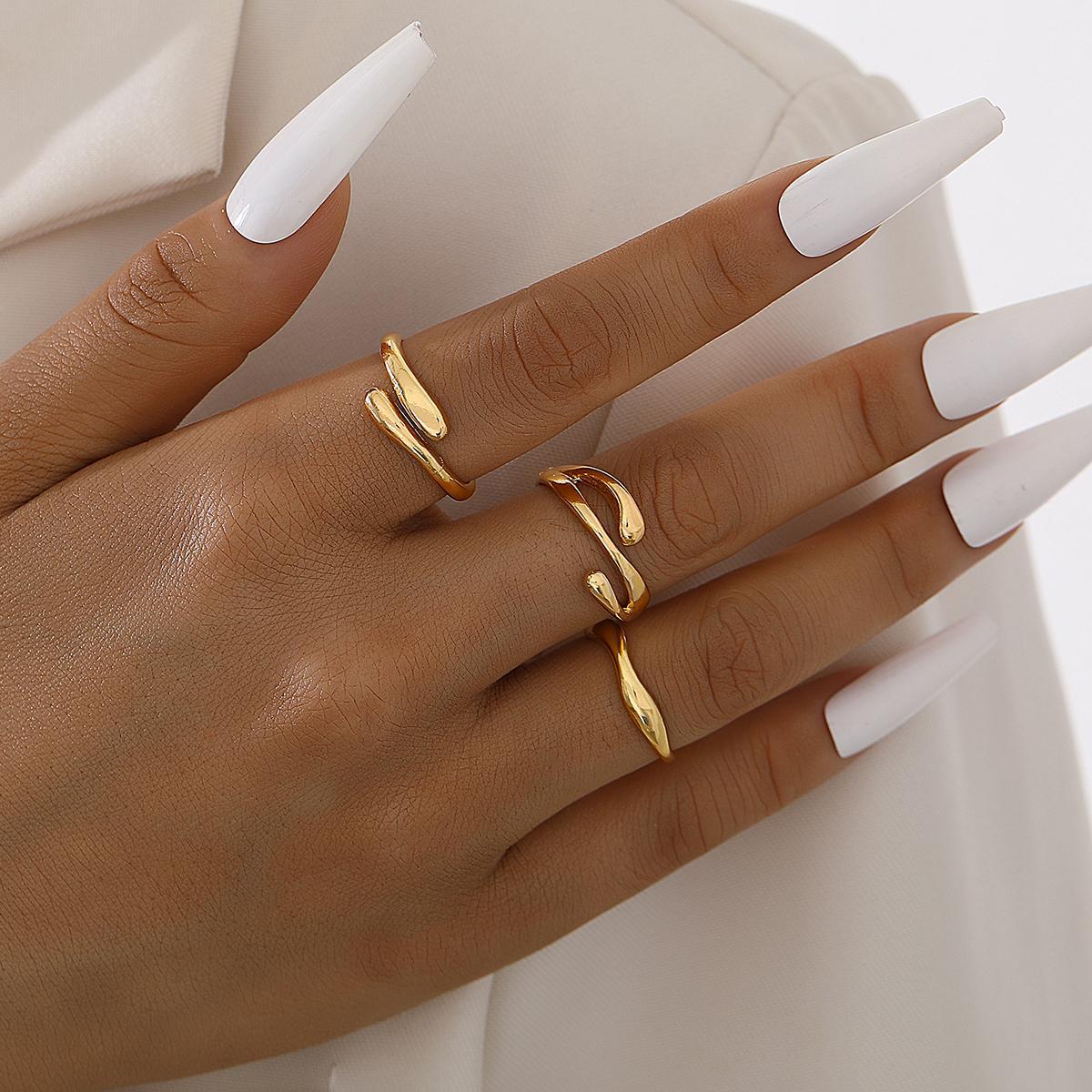 Signe Wave Ring Sæt