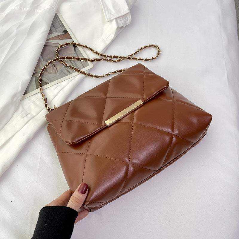 Quiltet Grace-skuldertaske