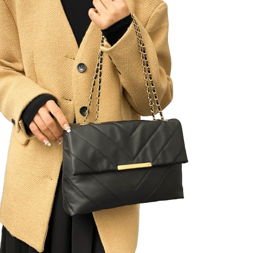 Quiltet Grace-skuldertaske