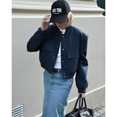 Elfenbensfarvet Horizon Jakke