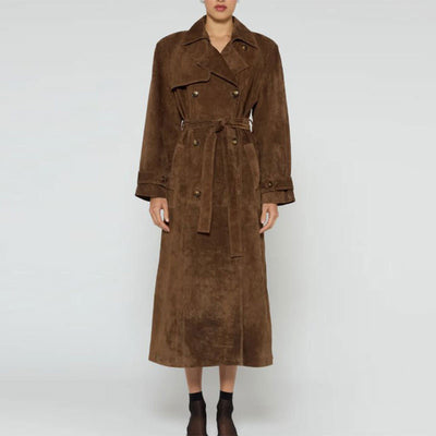 Mocha Luxe Trench